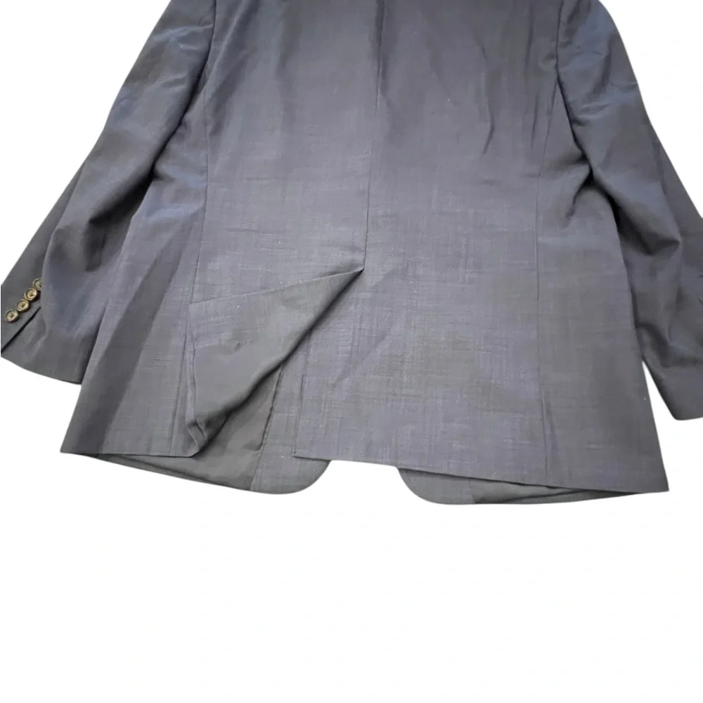 Lauren Ralph‎ Lauren Men's Navy Blue Wool Blazer 2 Button 44S Business Formal